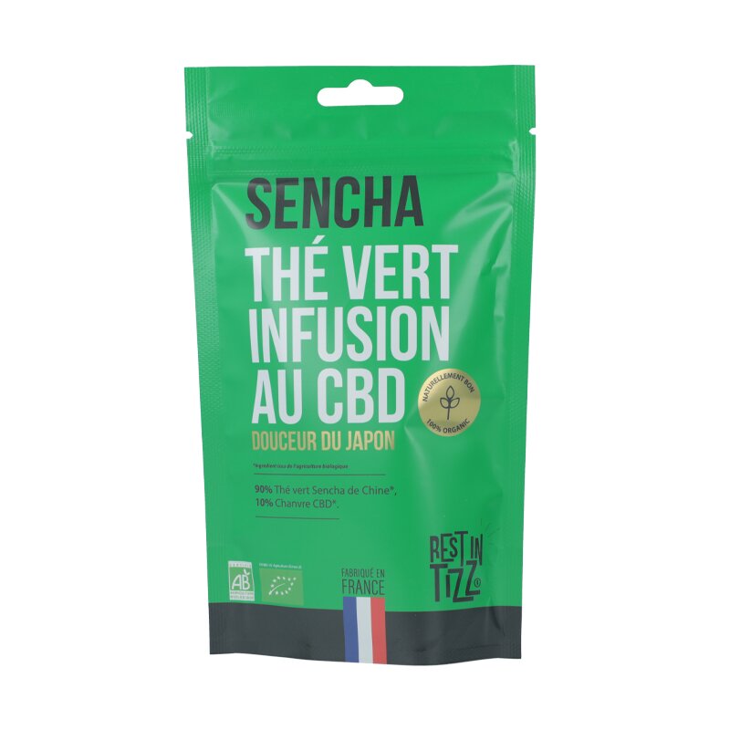 Thé Vert Sencha CBD - Rest in Tizz